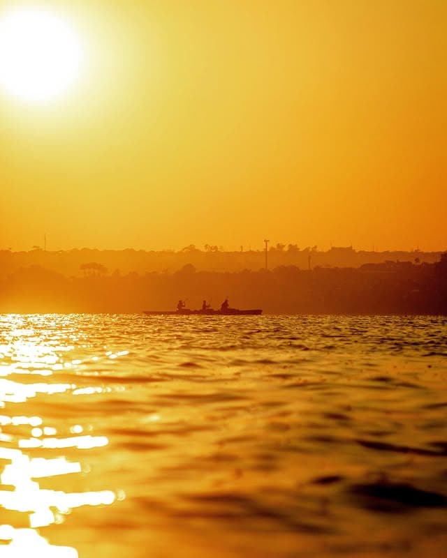 Remada até a Ermida